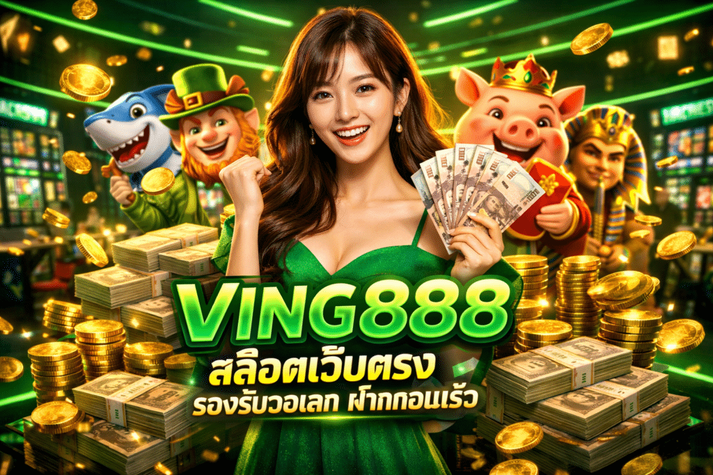 VING888 สล็อตเว็บตรง รองรับวอเลท ฝากถอนเร็ว